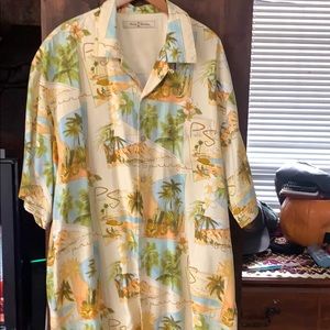 Tommy Bahama collared shirt shelve